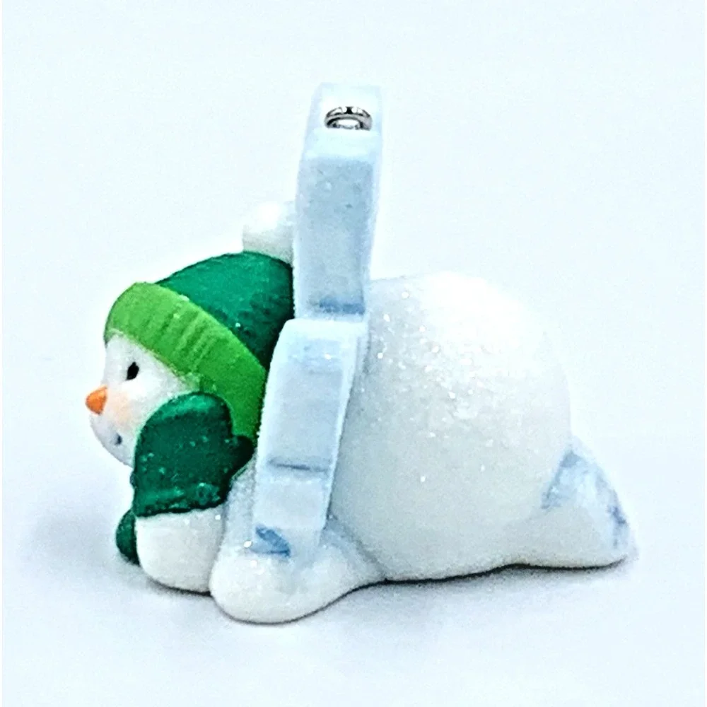 2014 Hallmark Keepsake 5th‎ In Frosty Fun Decade Snowman Series Ornament NIB NOS